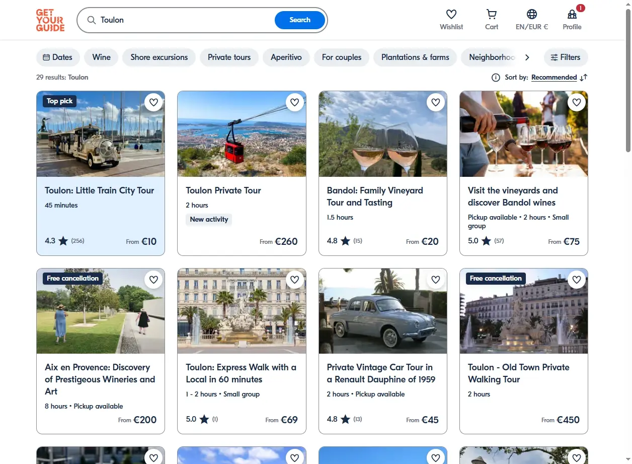 Activités et excursions à faire à Toulon et dans le Var