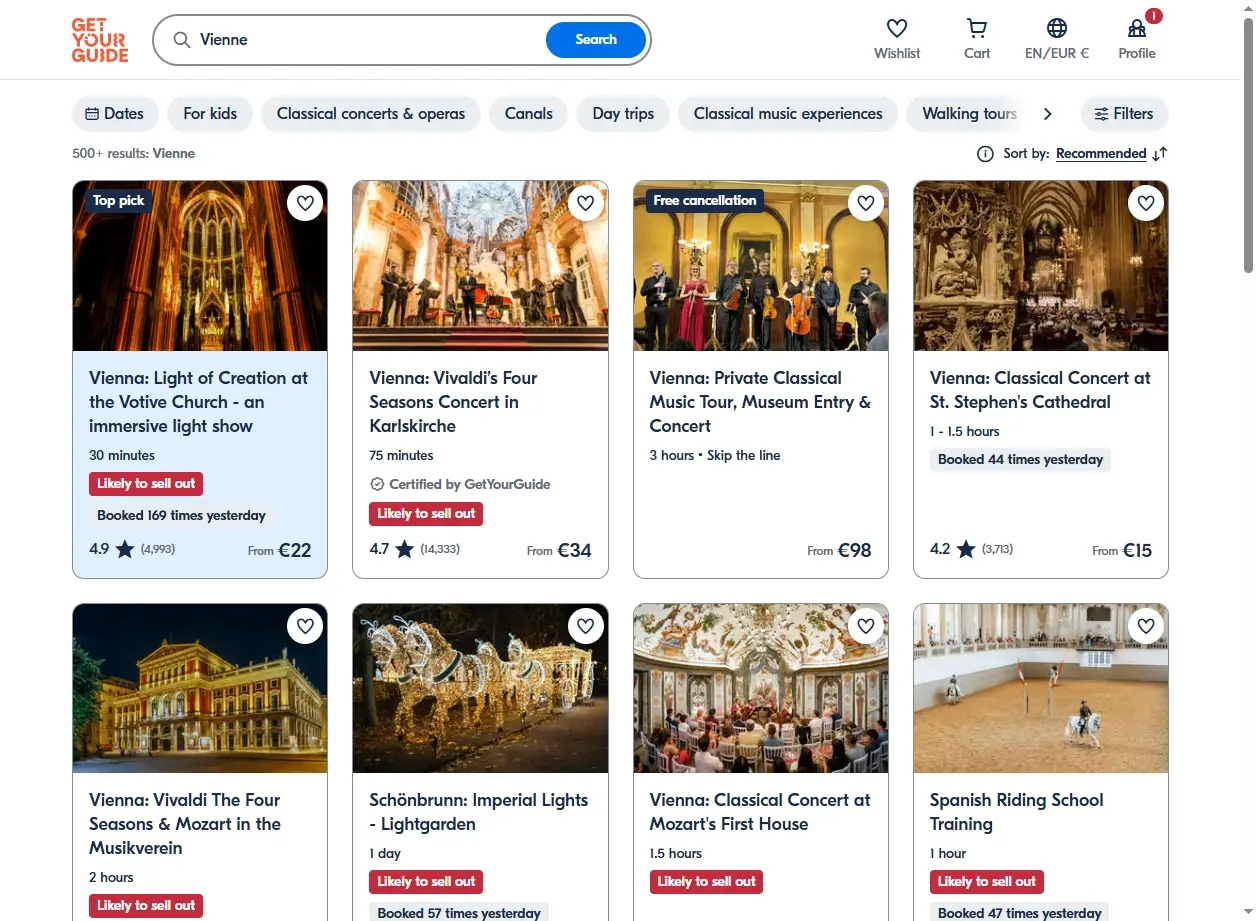 Activités et Visites guidées à Vienne - GetYourGuide