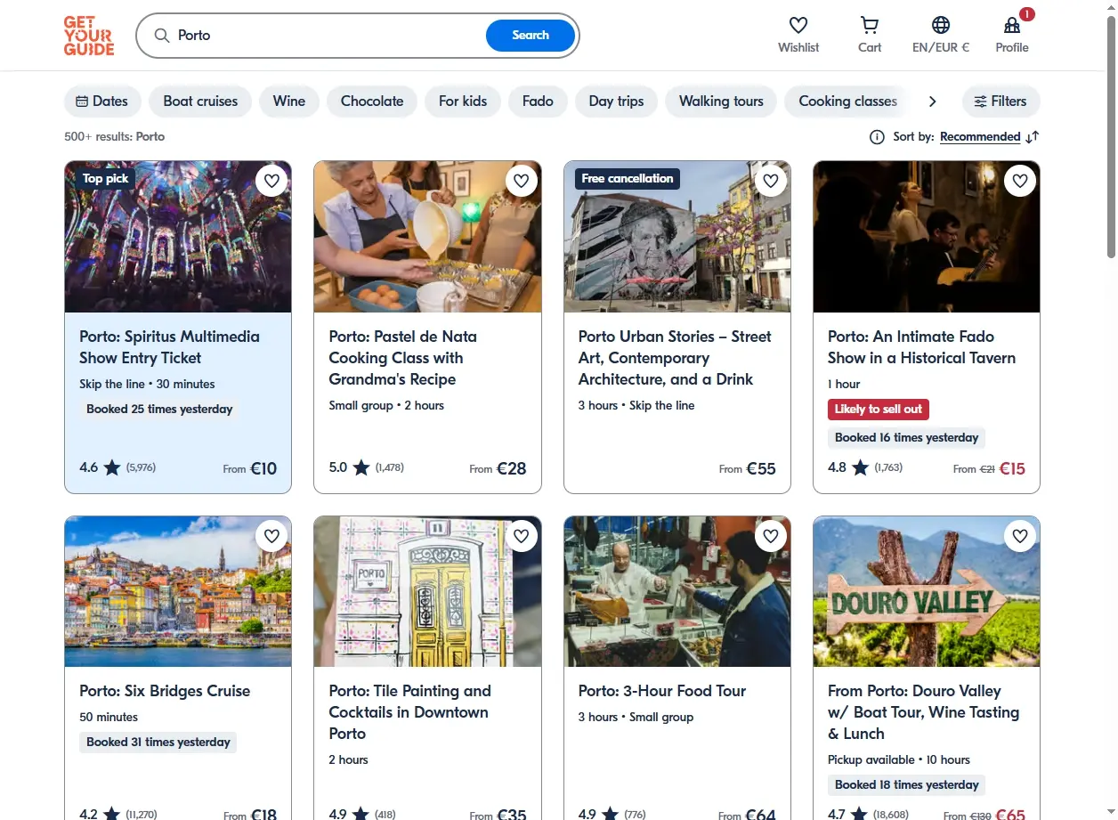 Activités et excursions incontournables à Porto, Portugal