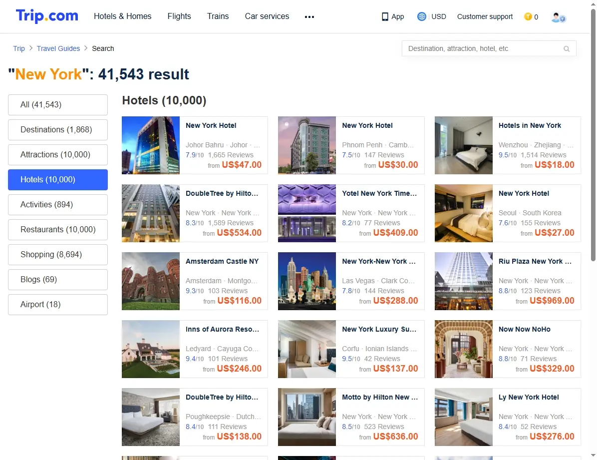 Hôtels à New York : Appartement avec vue sur Times Square