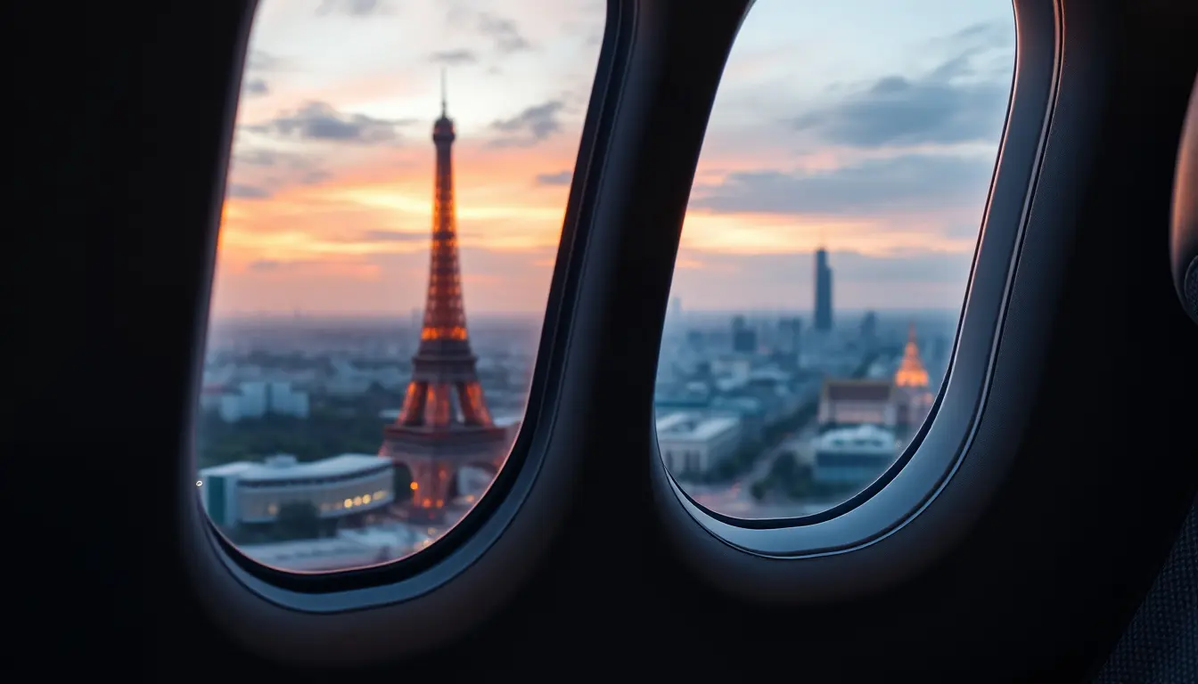 vol bangkok paris