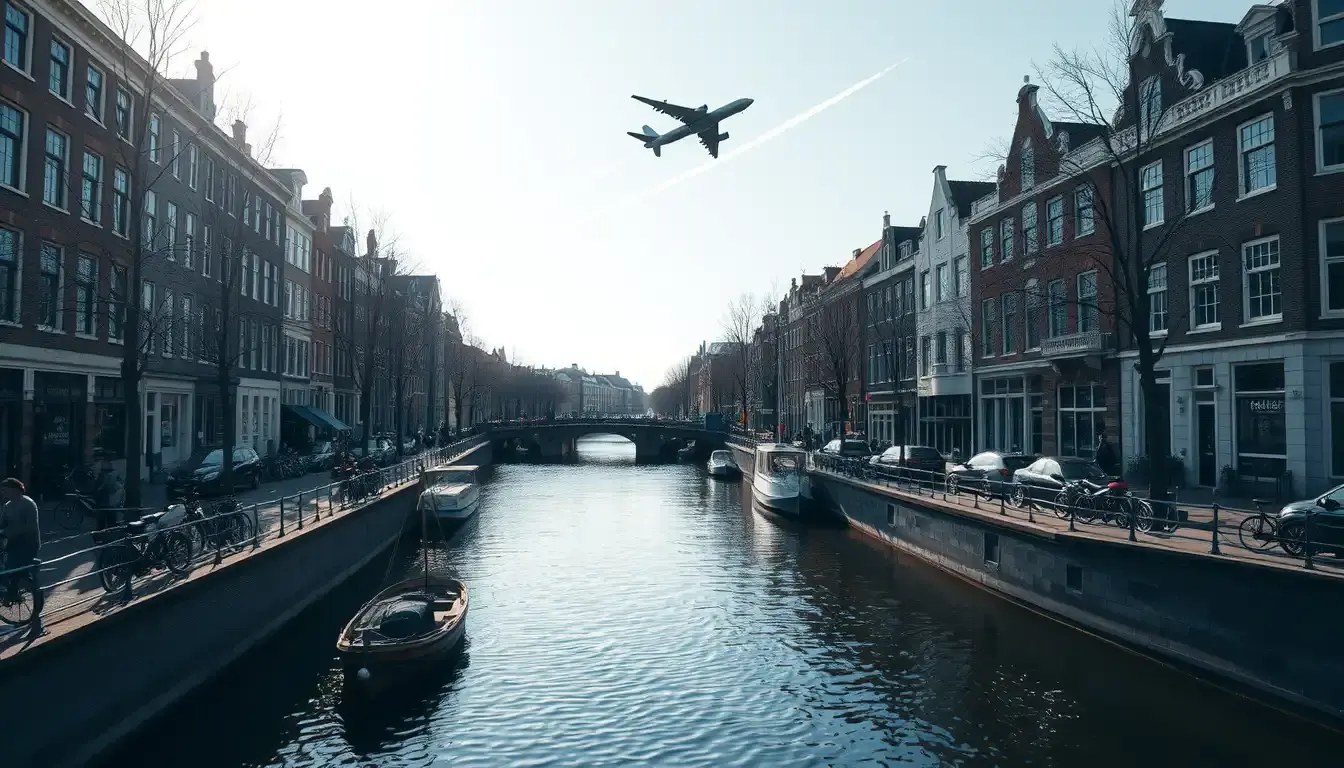 vol lyon amsterdam