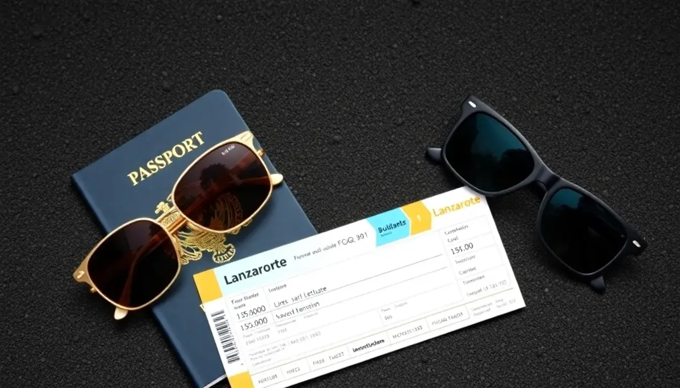 vol pour lanzarote