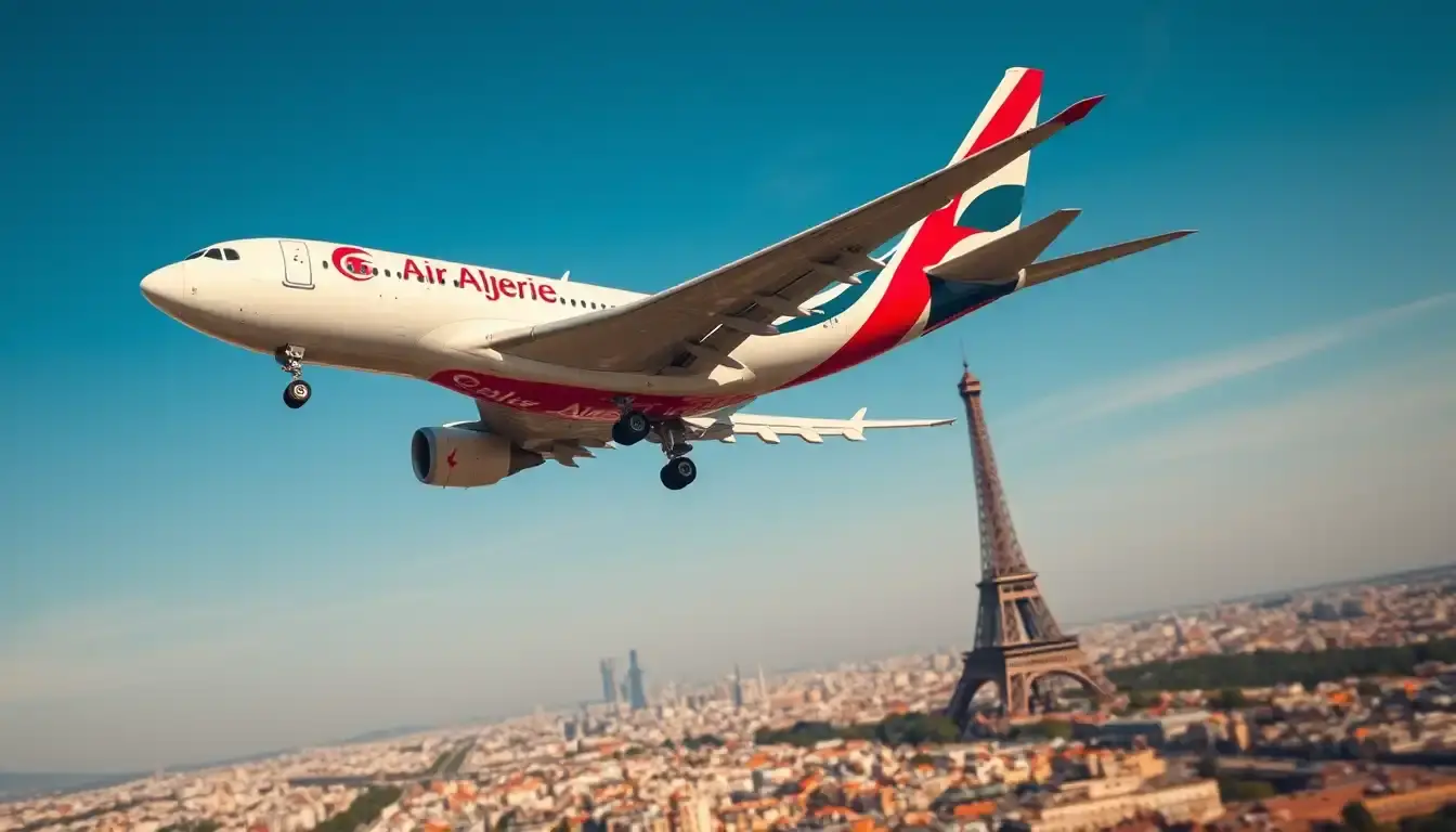 vols air algérie de paris à alger