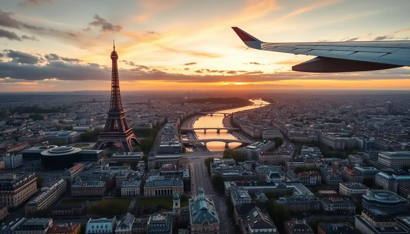 bordeaux paris vol