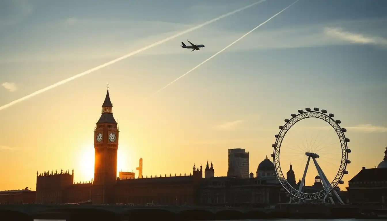 nantes londres vol