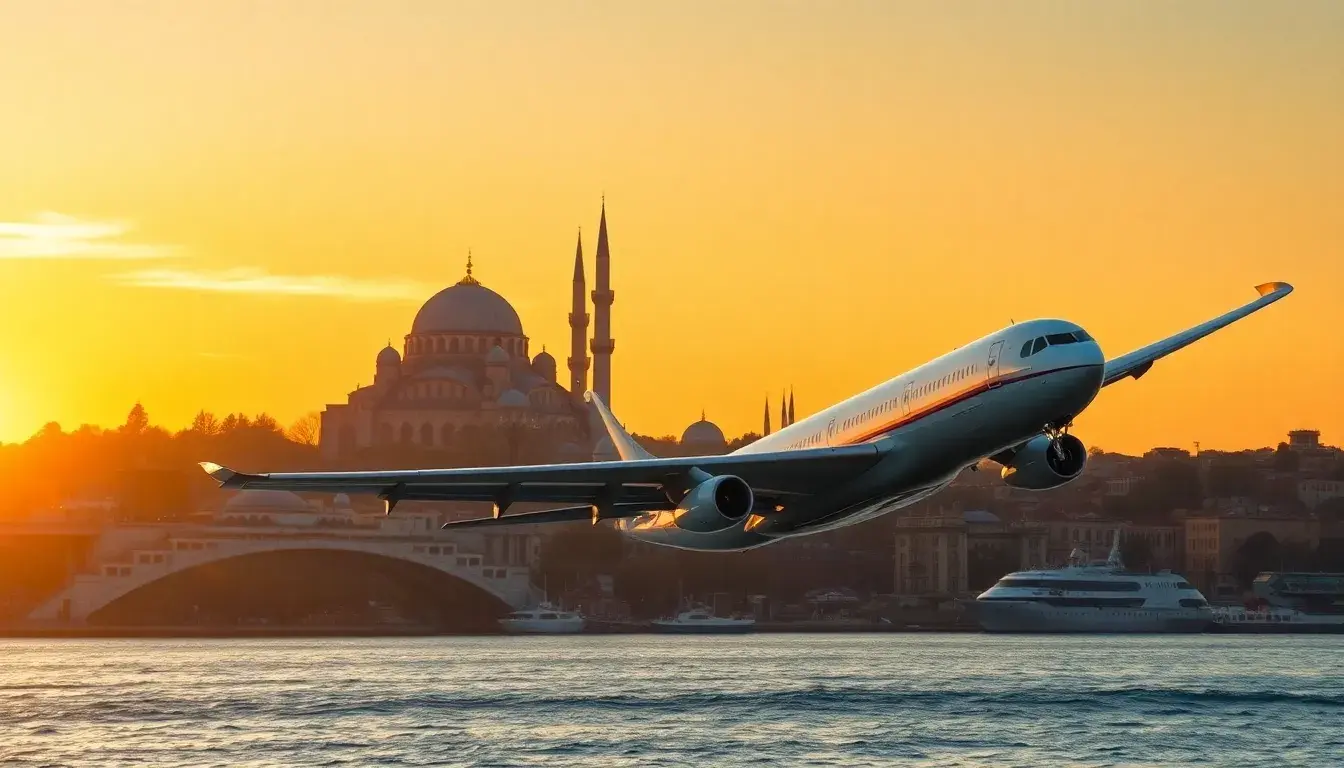 vol alger istanbul