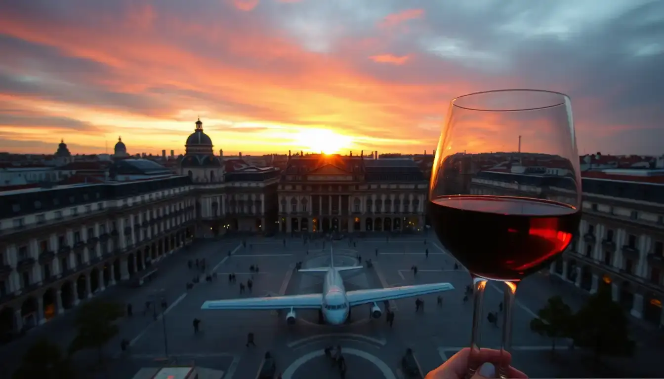 vol bordeaux madrid