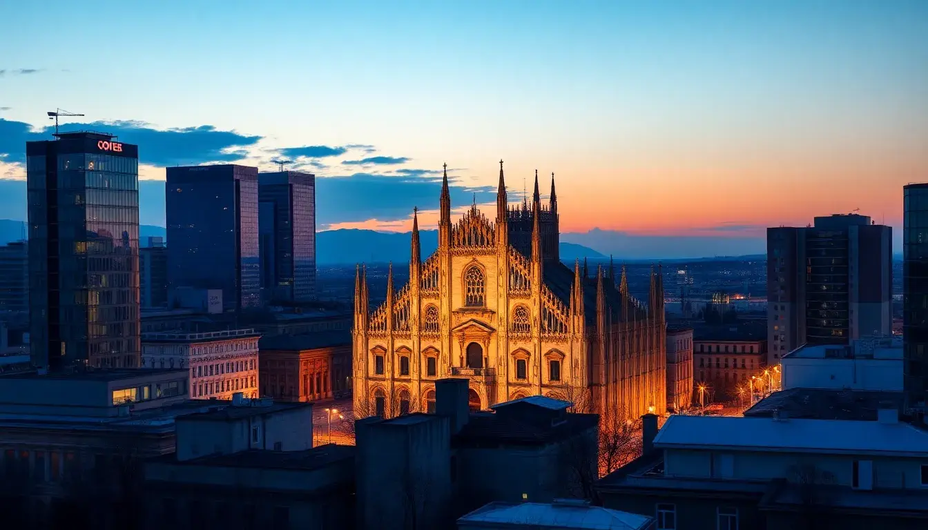 vol pour milan