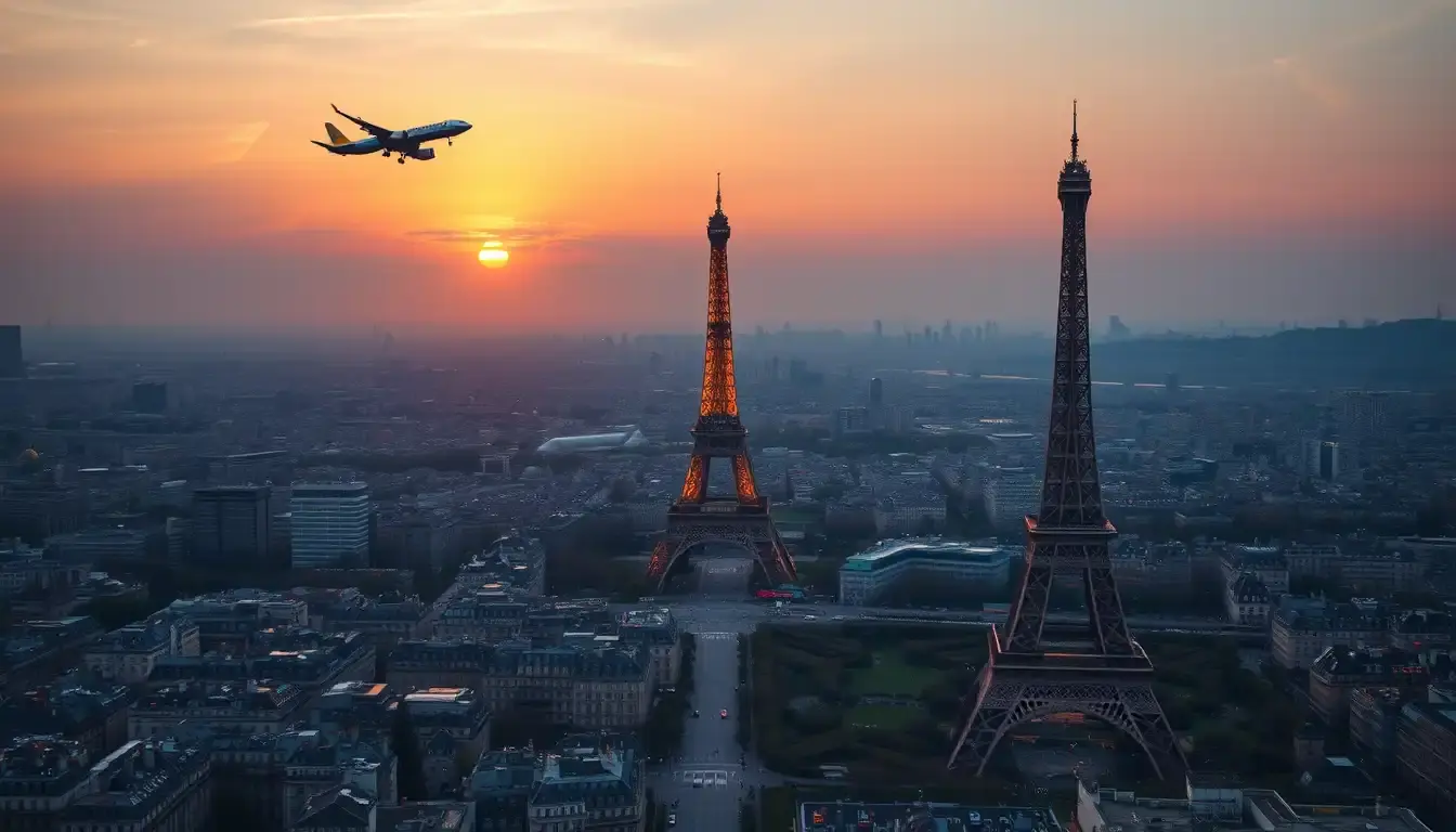 geneve paris vol