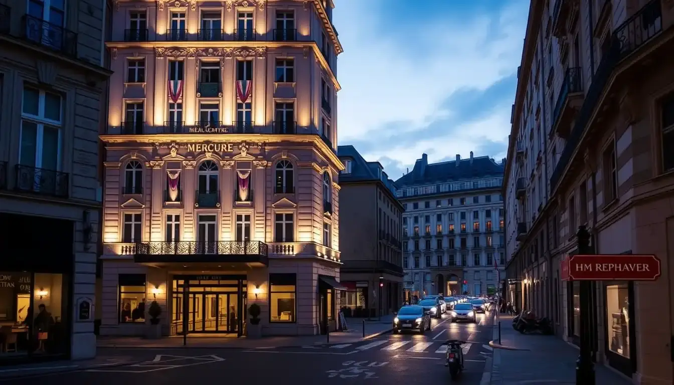hotel mercure les beaux arts lyon