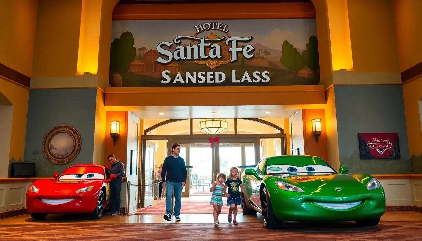 hotel santa fe disney