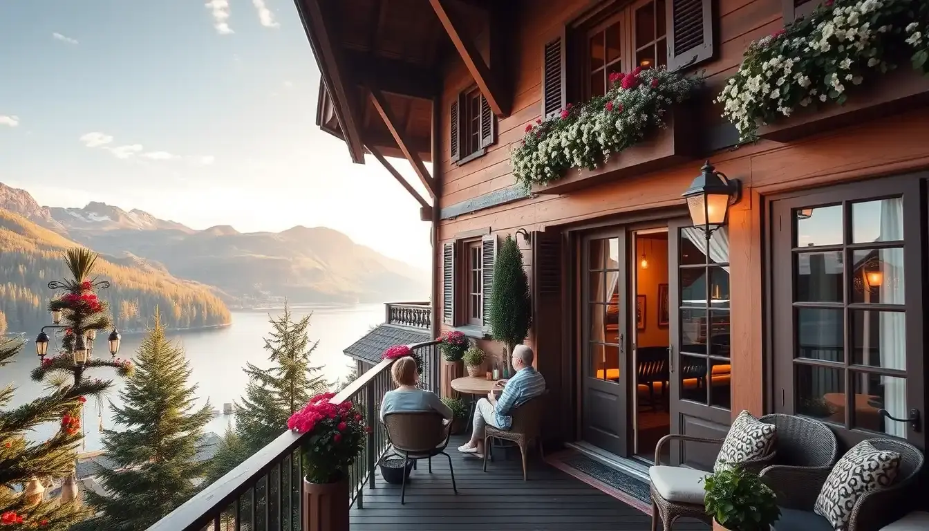 hotel des bains charavines